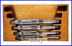 Vintage T & J Adjustable Expanding Reamer Set ST 6-9 19/32 27/32 Part Boxed