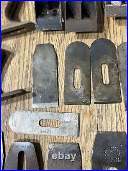 Vintage Tools Woodworking Plane Parts Stanley Ohio Tool More Frogs Blades Screws