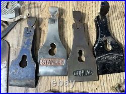 Vintage Tools Woodworking Plane Parts Stanley Ohio Tool More Frogs Blades Screws