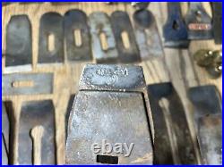 Vintage Tools Woodworking Plane Parts Stanley Ohio Tool More Frogs Blades Screws