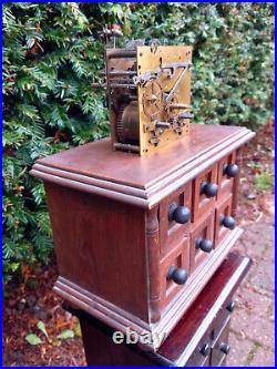 Vintage Watchmakers Tool Cabinet