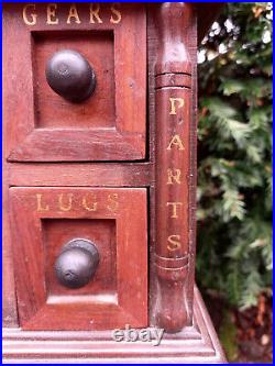 Vintage Watchmakers Tool Cabinet