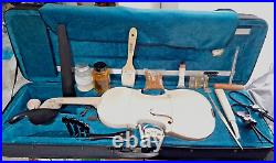 Violin Making Kit, Hand-made Platinum Level, All Parts Included Even Tools