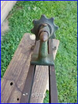 Vtg Walker Turner Driver Wood Lathe Antique Headstock Tailstock Tool Rest Parts