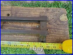 Vtg Walker Turner Driver Wood Lathe Antique Headstock Tailstock Tool Rest Parts