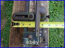 Vtg Walker Turner Driver Wood Lathe Antique Headstock Tailstock Tool Rest Parts