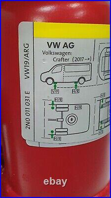 Vw Crafter 2017-2023 Bottle Jack +handle 3.5t Van Lifting Tool Genuine Hydraulic